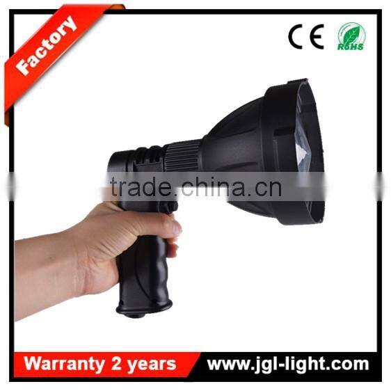 Factory outlet Rechargeable 25W LED Handheld Spotlight 12V Hunting Camping Searchlight