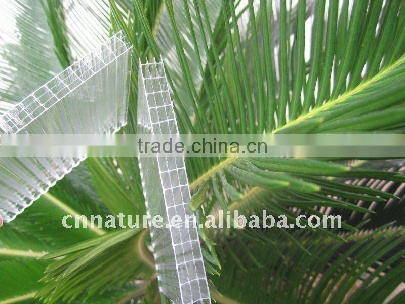 clear 4 layers Polycarobnate hollow sheet