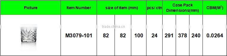 wholesale glass tumblers whiskey tumbler glass; fancy engraved ice tumbler