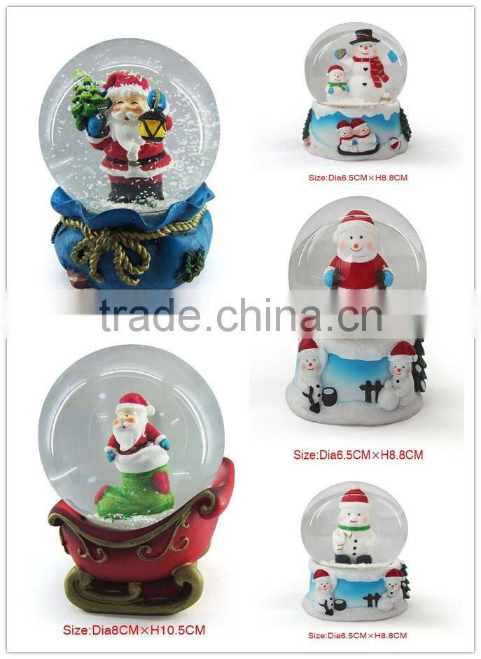 Walmart Christmas Santa LED Snow Globe