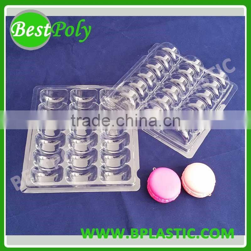 Macaron packaging supplier for plastic tray packaging Canada