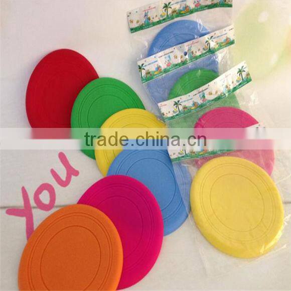 Latest design Soft & Light silicone frisbee for dog toy or training