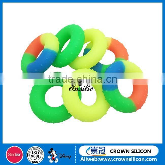 2016 Silicone Exercise Hand Grip Ring Healthy Hand Grip Strengthener