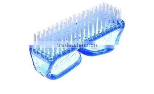 Europe markets for two sides nail cleaning brush brush nail plastic nail brush nail
