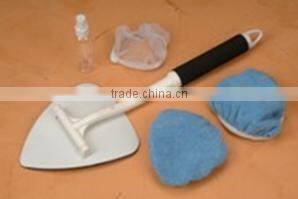 Set of 5 windsheild cleaner glass wizard microfiber glass wiper