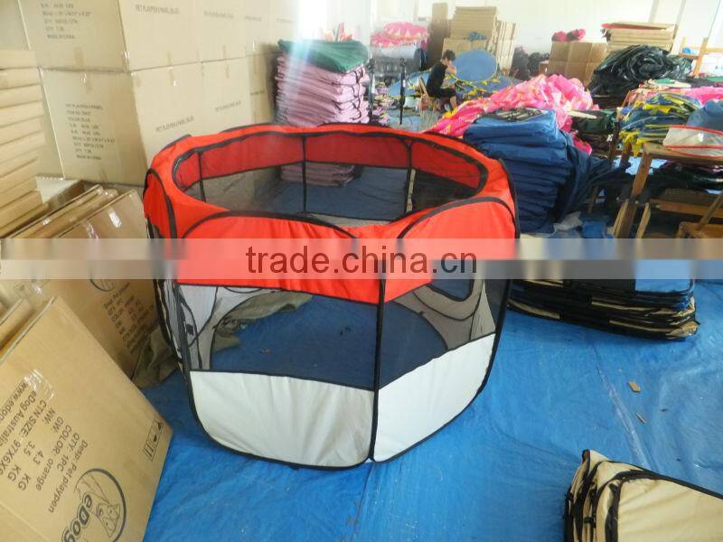 Portable Pop-up Pet Playpen/Sporty Pop up Playpen / Cage Kennel Crate Tent