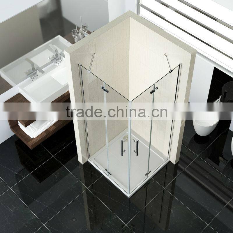 Nano easy clean stainless steel shower enclosure