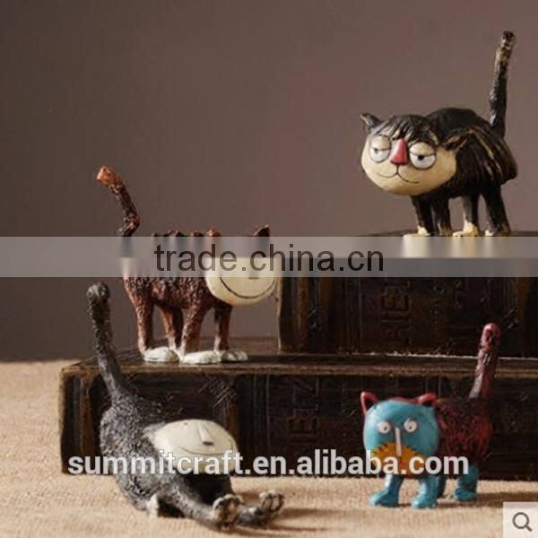 Antique animal movie cartoon mini dog figurine