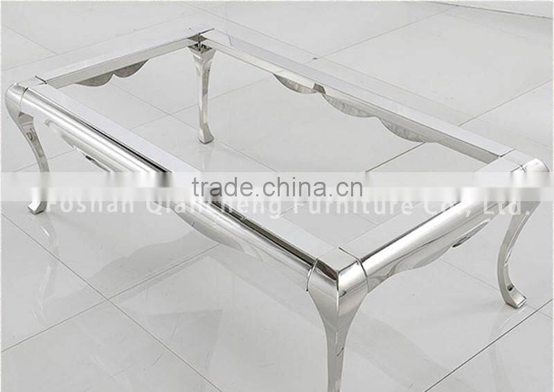 mable top silver coffee table tea table set