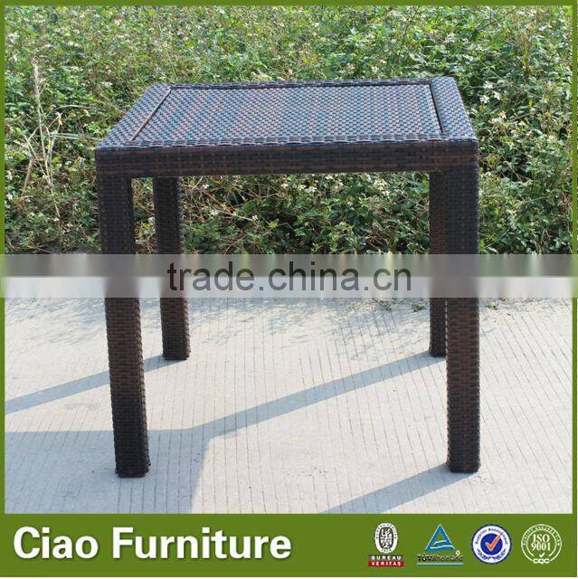 Modern wicker furniture cheap dining room chairs set of 4