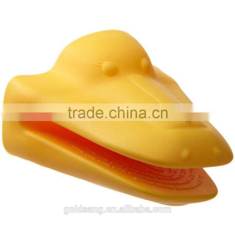 funny animal heat-resistant silicone oven mitt baking glove