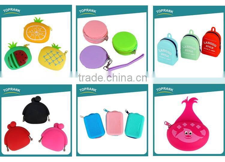 High Quality Silicone Rubber Key Bag Silicone Key Wallet Case Silicone Key Pouch