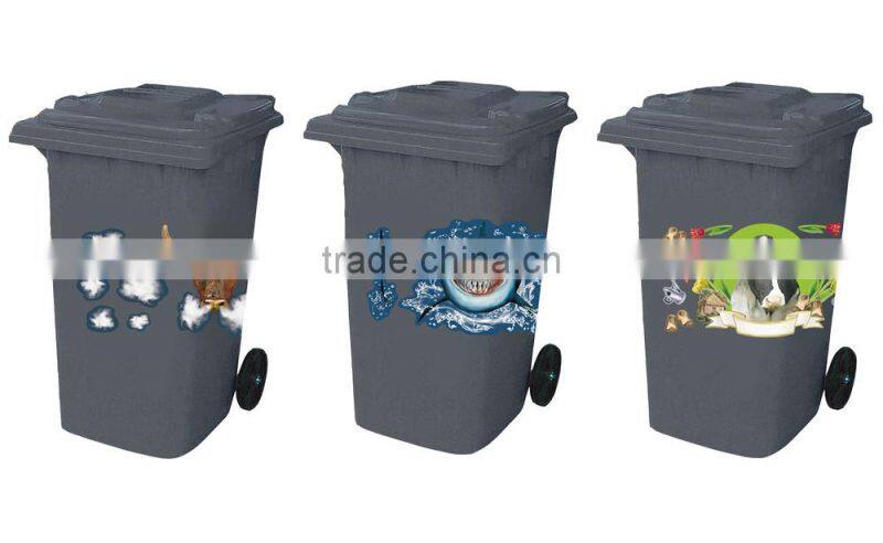 Eco-Friendly Waste Bin Sticker Trash Stickers