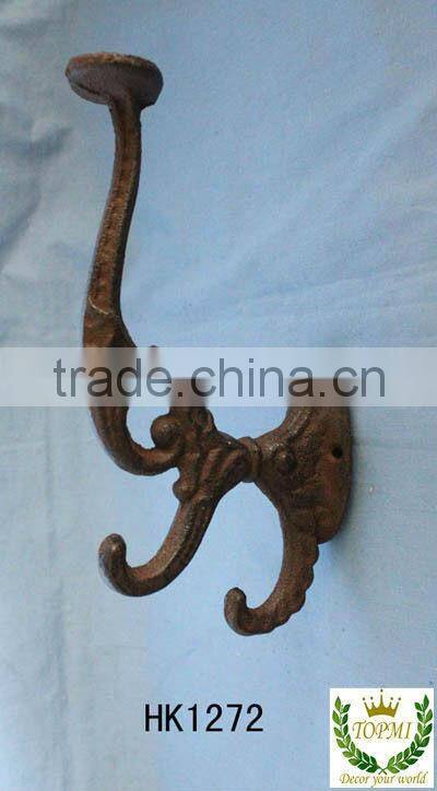 cast iron dog and cast iron hook,home decoration