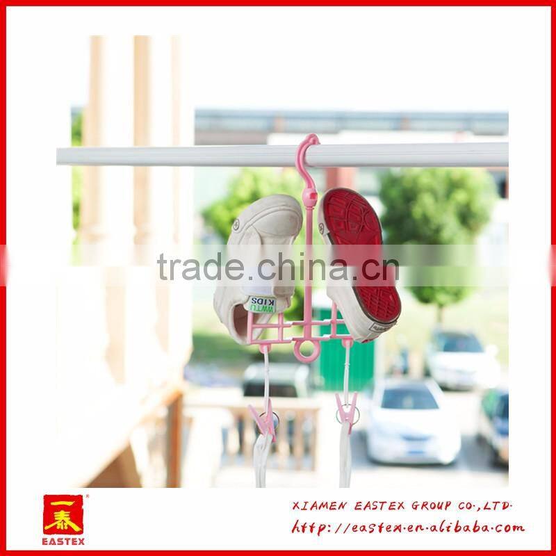 Wind-proof and professional shoes and socks hanger hook rack