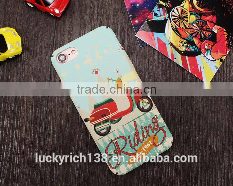 Traveling Route 66 brushed luminous PC phone case for iPhone 5