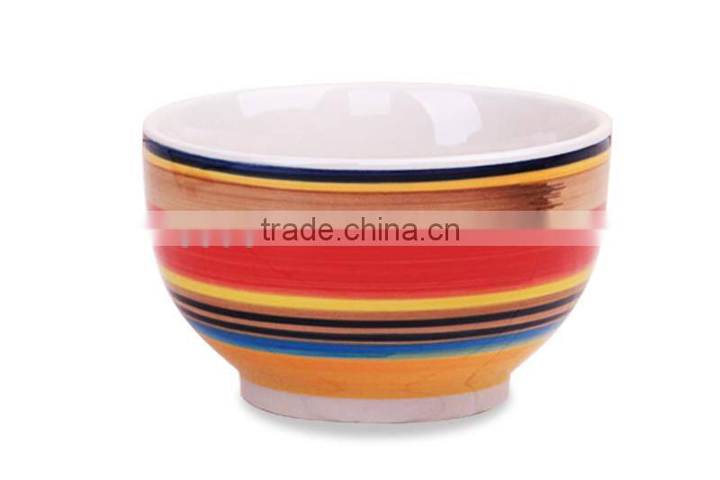 13.8cm ceramic rice bowl, ceramic cereal bowl
