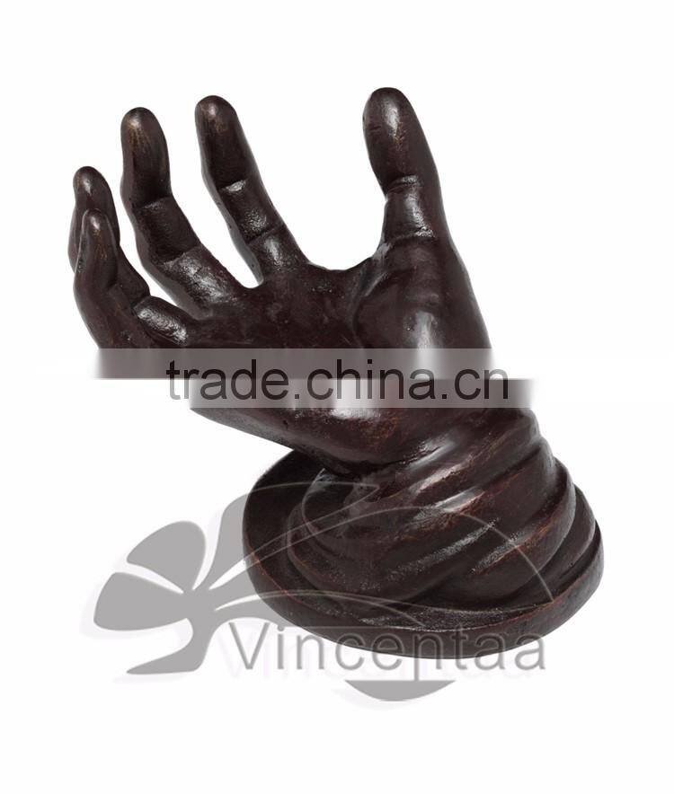 Popular Design Metal Craft Art Open Hand Sculpture