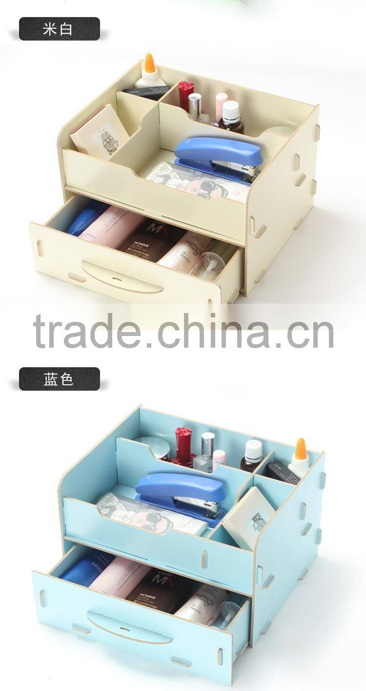 Cosmetics storage box DIY desktop storage box creative storage box