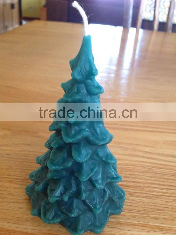 Christmas tree candles 100% beeswax