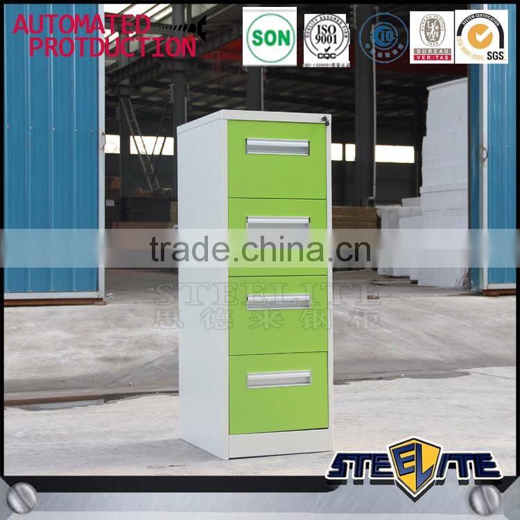 China manufacturer office metal 4 drawer steel file cabinet