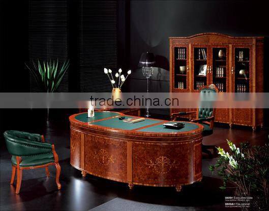 Luxury Office Table,Executive Wooden Office Desk,Office Furniture China,Computer Desk(BF08-0240)