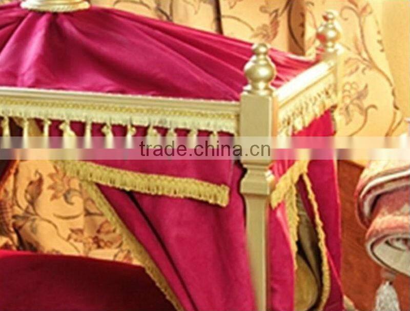 Luxury Buckingham Pet Bed/ European Style Pet Furniture/Beautiful High Quality Dog Cat Bed-BG800001