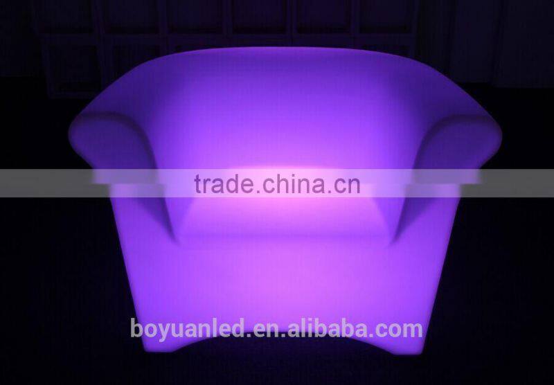 Waterproof IP65 rechargeable li battery indoor led sofa