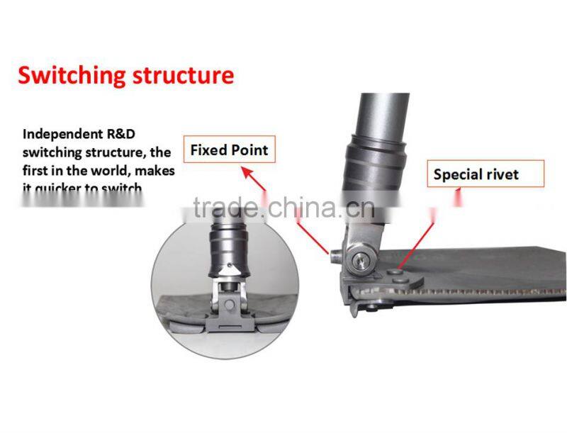Multi-purpose Camping Shovel DJSV-OS with Tactical Knife Car Emergency Kit