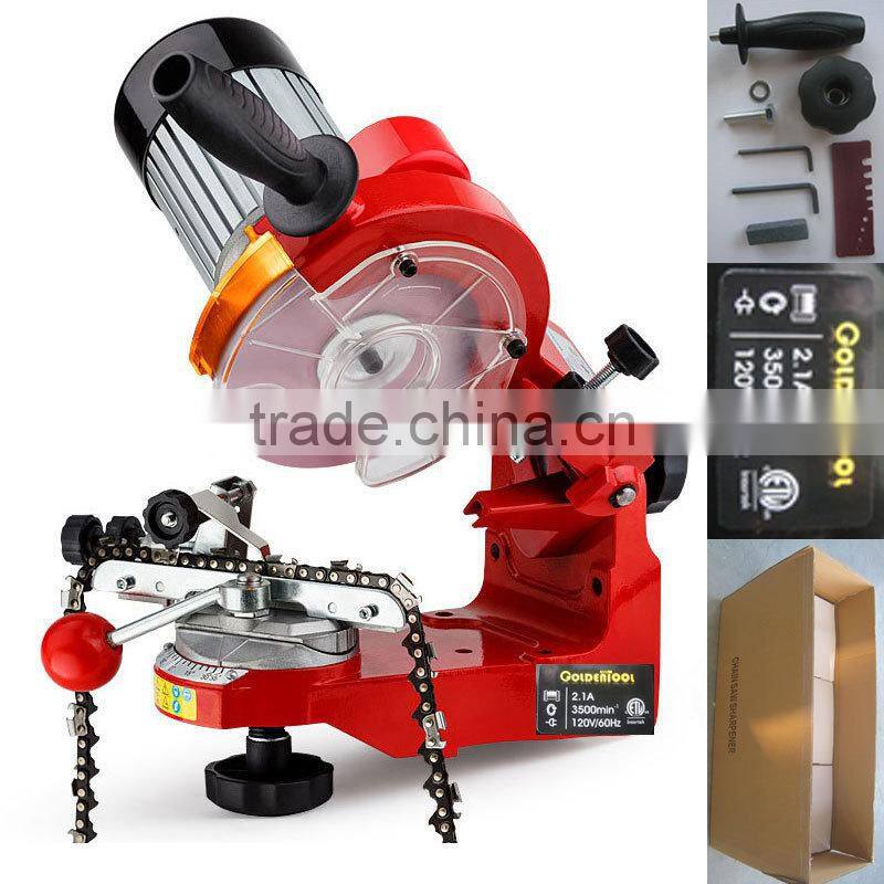 100mm 220W Plastic Base Electric ChainSaw Chain Sharpener Chainsaw Sharpening Tool GW8094