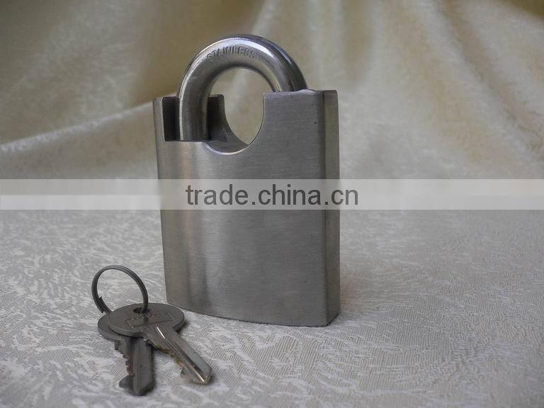#304 Stainless Steel Shackle protected Padlocks