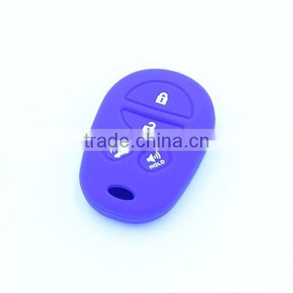 Silicone Cover Holder fit for TOYOTA Solara Sienna Remote Key Case 4 Button