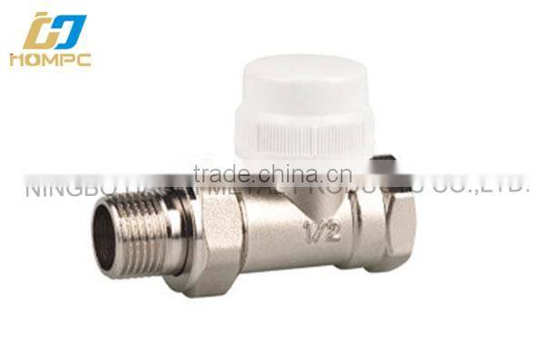 chromed brass radiator valve cap