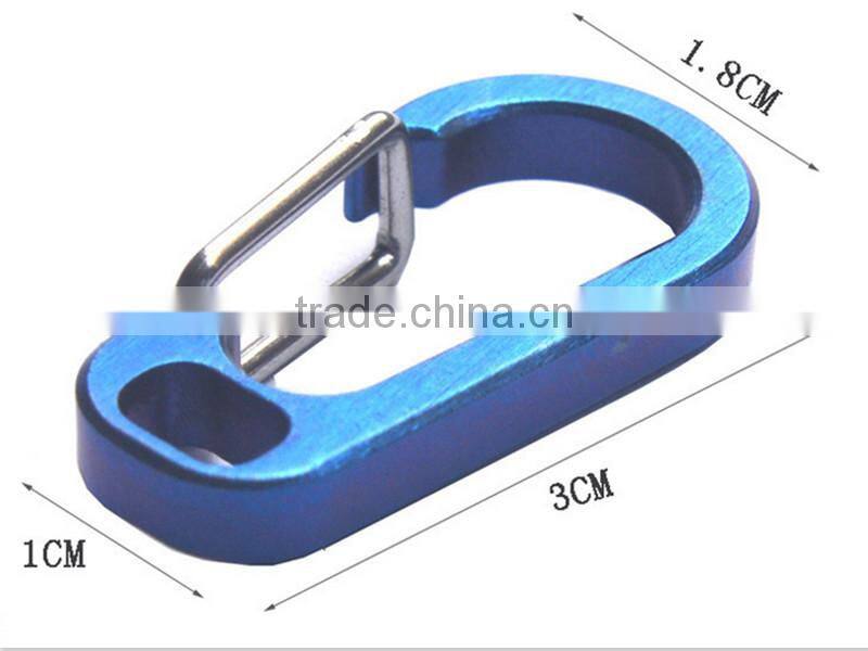 TK-1772 Titanium alloy Mini Quick Release Snap Hook Keychain Carabiner