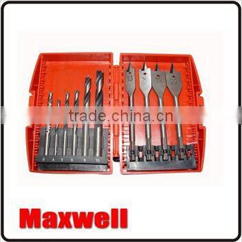 15pcs HSS Titanium Drill Set