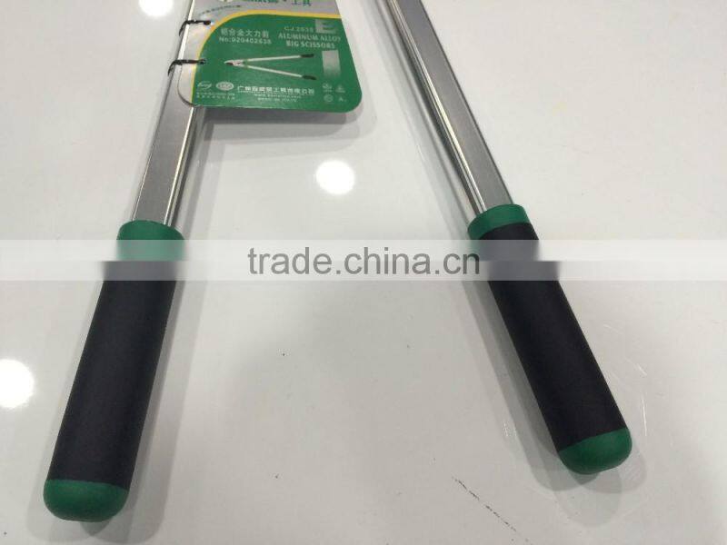 Fixed handle long reach hedge shears, A-alloy good quality gardening shears