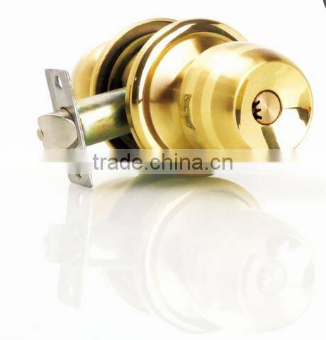 Berrylion copper plated automatic senior ball shaped door lock