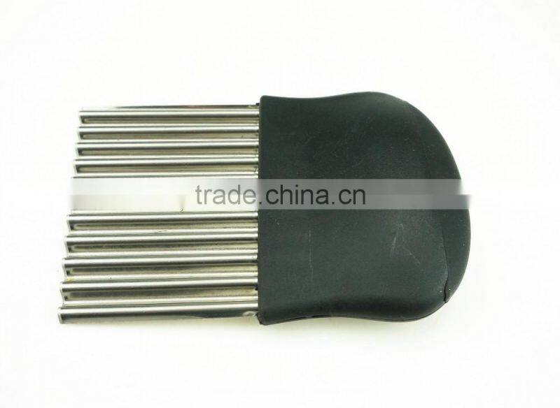 42014 stainless steel cheese vegetable crinkle cutter