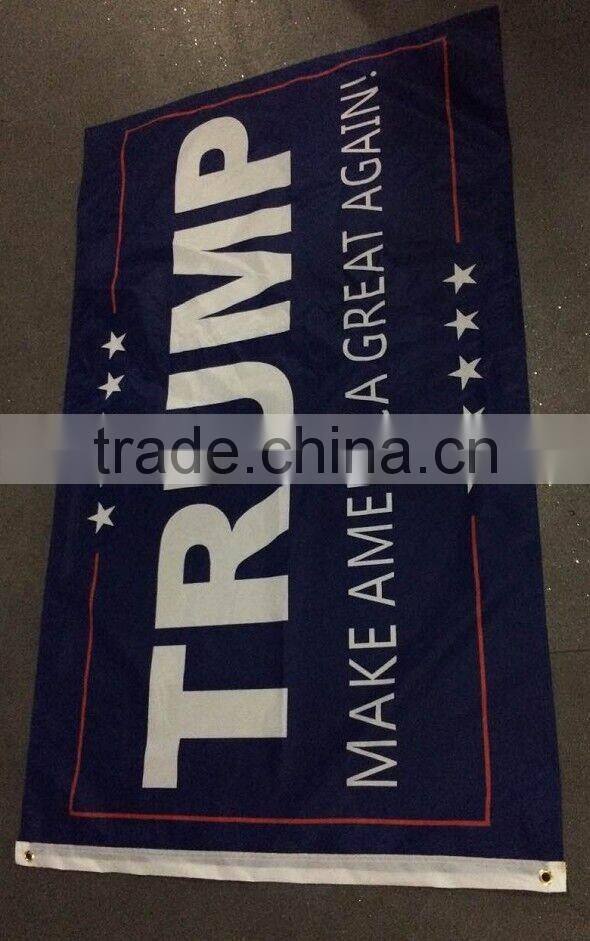 President Trump Flag 2016 Hot sale in 150*90cm