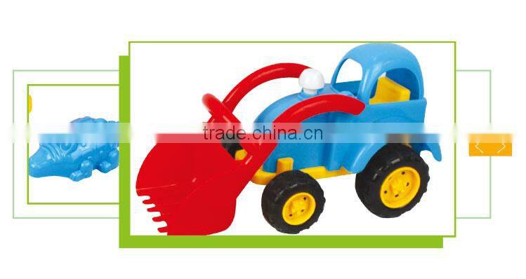 Best selling outdoor sand car plastic beach toy set