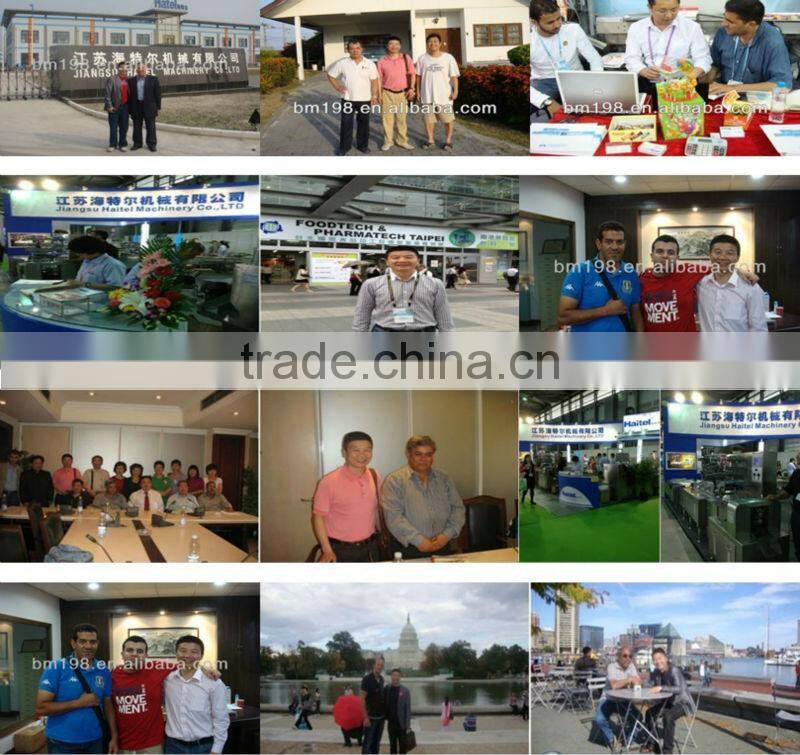 Hot sale 2016 Dongtai auctomatic peanut and rice bar producing line