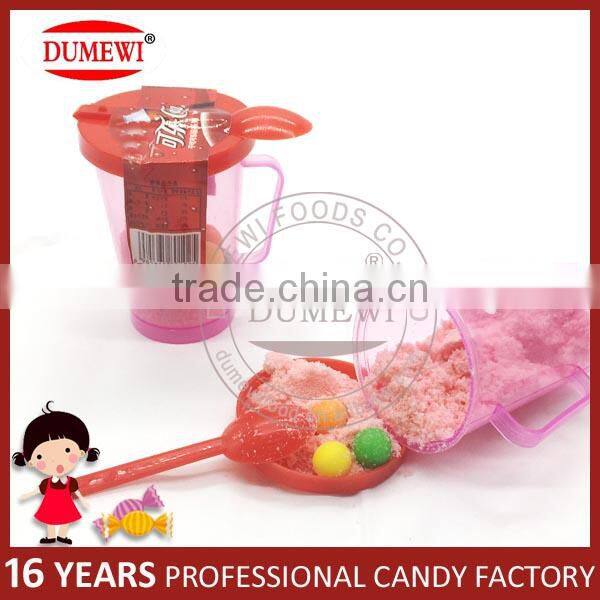 Cup Toy Cola and Sprite Flavor Sour Powder Candy