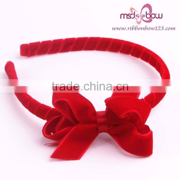 2017 new design rhinestone rainbow hair bows