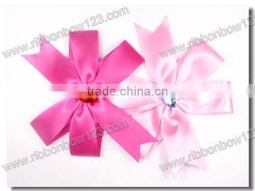 grosgrain ribbon bows flower as the shoe attachment,