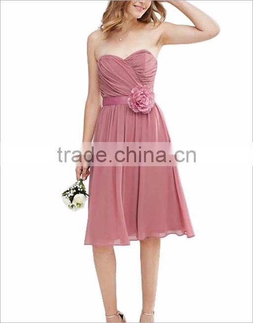 Spring Summer 2016 chiffon bridesmaid dresses V-neck sexy cheap designer long wedding dresses