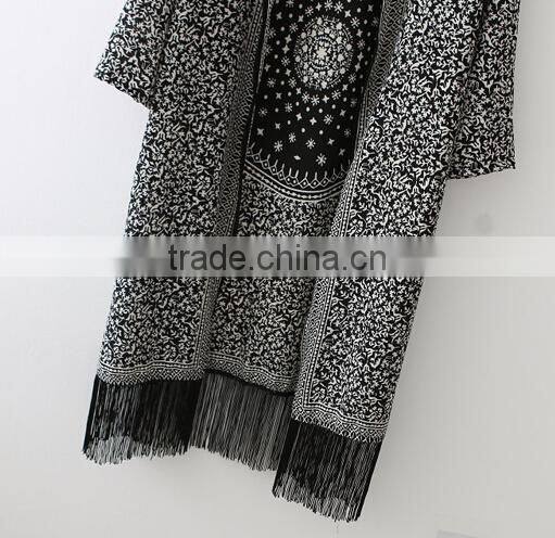 cardigan 2015 women,printing patterns cardigan ,2014 thin summer cardigan with tassel