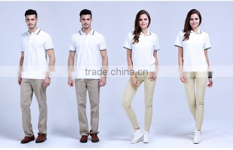 OEM working uniform t-shirt company office t-shirt uniform custom polo t shirt