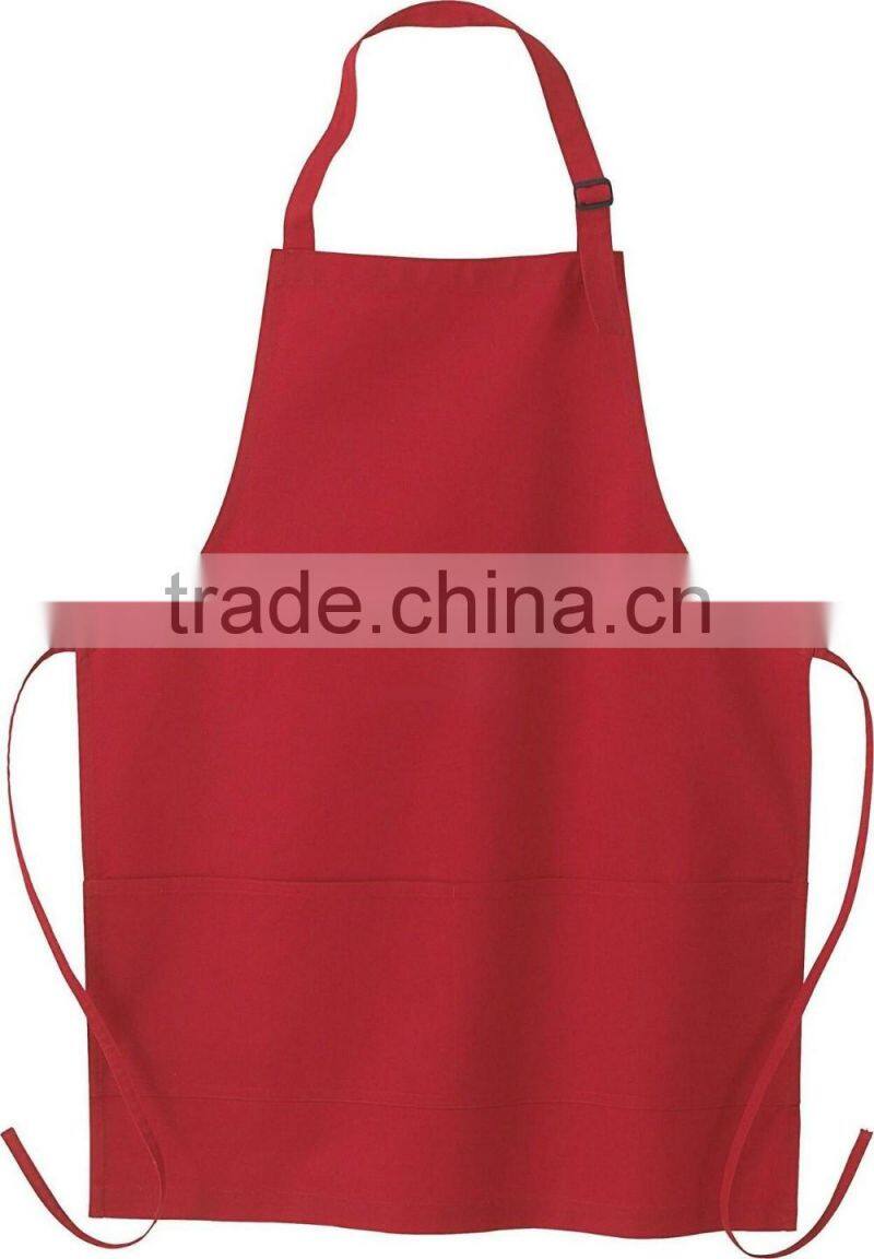 Own factory supply with zipper pocket cotton waist apron