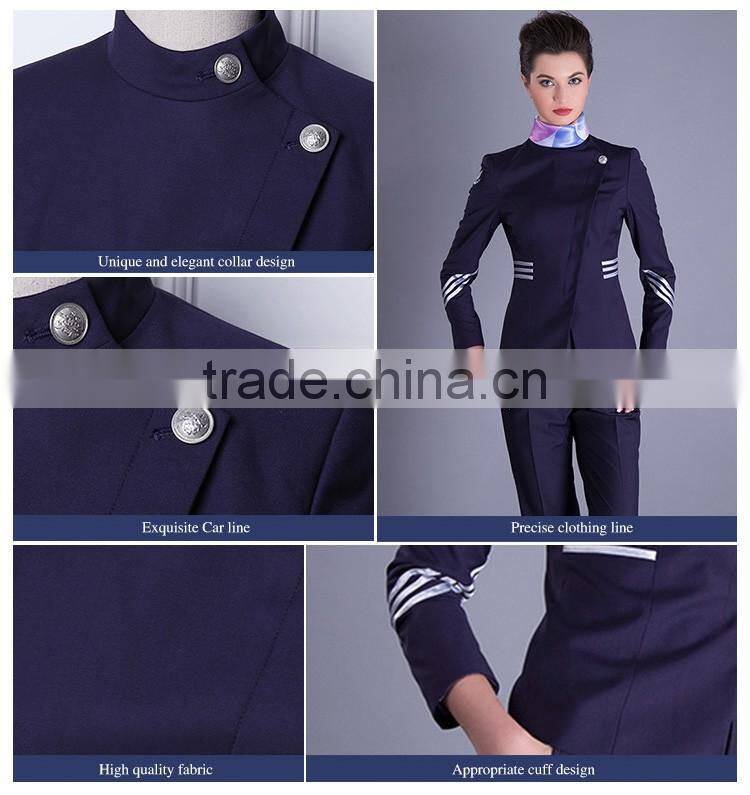 Cabin Crew Uniform For Flight Attendant Uniforms