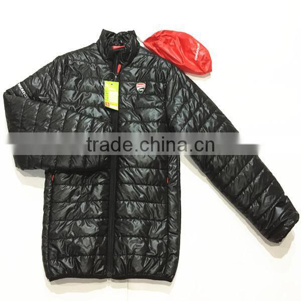2015 Newest Shining Mens 100% Polyester Lightweight Waterproof Jacket